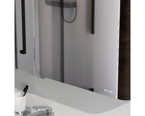 Зеркальный шкаф AM.PM Sensation 100 M30MCX1001TF с подсветкой Табачный дуб