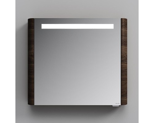 Зеркальный шкаф AM.PM Sensation 80 R M30MCR0801NF с подсветкой Орех