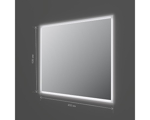 Зеркало AM.PM Spirit v2.0 80 M71AMOX0801SA с подсветкой с ИК-сенсорным выключателем и подогревом