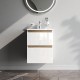Тумба с раковиной AM.PM X-Joy 50 M85A-FSX0502WG-WCC0502WG цвет Белый глянец