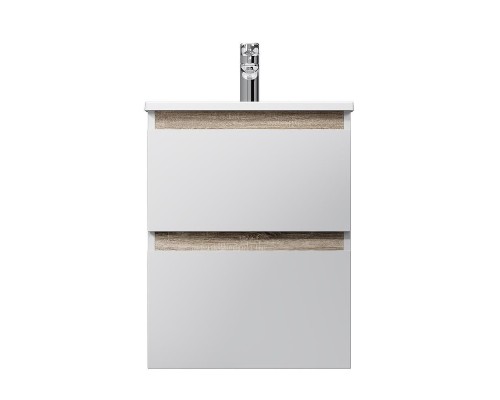 Тумба с раковиной AM.PM X-Joy 60 M85A-FSX0602WG-WCC0602WG цвет Белый глянец