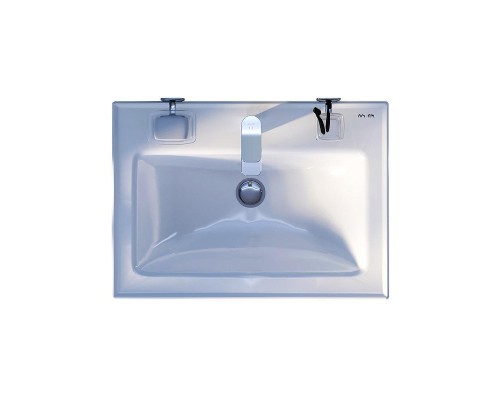 Тумба с раковиной AM.PM X-Joy 65 M85A-FHX0652-WC0652WG подвесная цвет Белый глянец