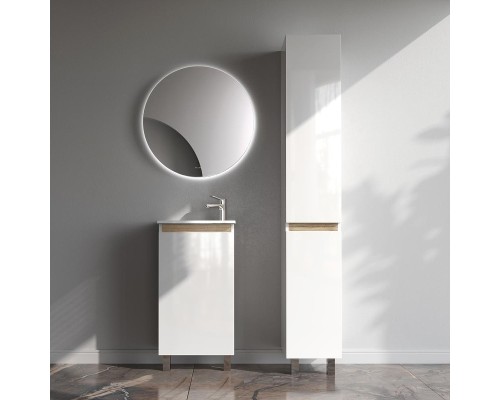Тумба с раковиной AM.PM X-Joy 45 M85A-FSX0451-WC0452WG цвет Белый глянец