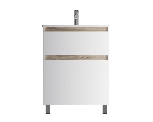 Тумба с раковиной AM.PM X-Joy 65 M85A-FSX0652-WC0652WG цвет Белый глянец