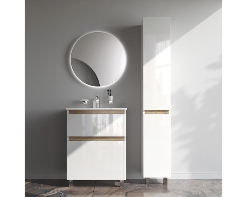 Тумба с раковиной AM.PM X-Joy 65 M85A-FSX0652-WC0652WG цвет Белый глянец