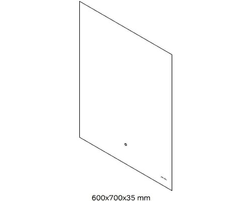 Зеркало AM.PM X-Joy 60 M85MOX10601S с подсветкой с ИК-сенсорным выключателем