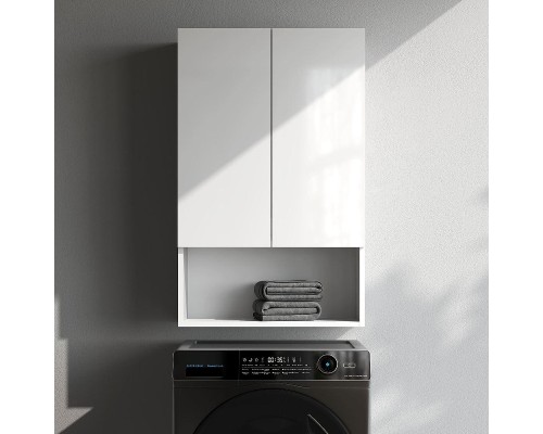 Подвесной шкаф AM.PM X-joy 60 M85CHX06021WG над стиральной машиной цвет Белый