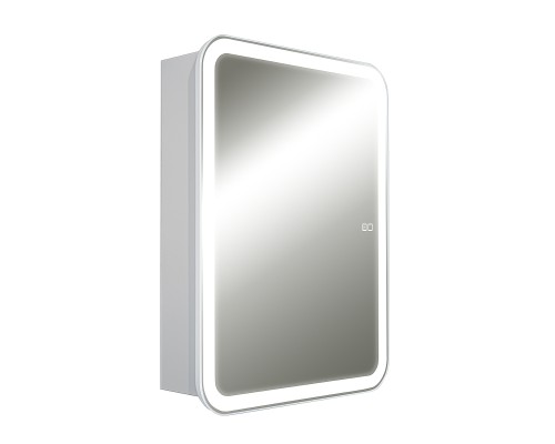 Зеркальный шкаф AQUAme AQM9202 60 с подсветкой цвет Белый