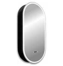 Зеркальный шкаф Abber Kontur 50 AG6339SWHB с подсветкой Черный