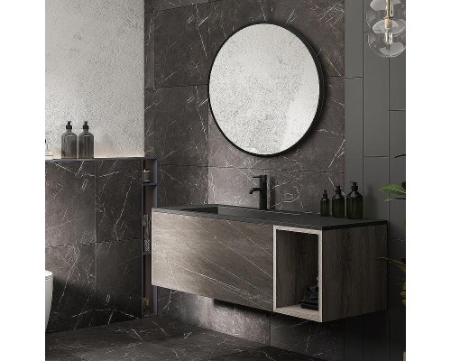 Зеркало Abber Mond 77 AG6201B Черное