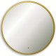 Зеркало Abber Mond 100 AG6204SCGL-1.0 с подсветкой Золото с бесконтактным выключателем и диммером