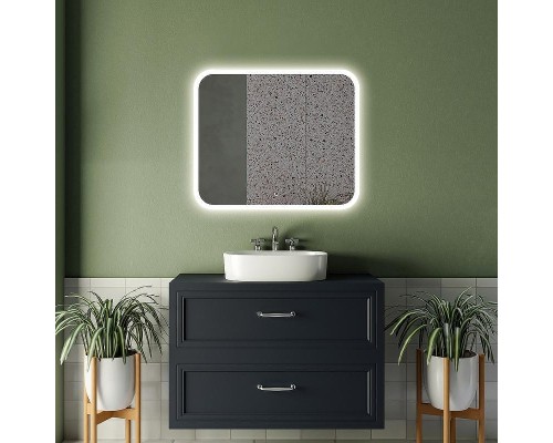 Зеркало Abber See 80 AG6109S-0.8 с подсветкой с сенсорным выключателем и диммером