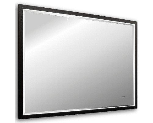 Зеркало Abber See 80 AG6110SCL-0.8 с подсветкой Черное с бесконтактным выключателем и диммером