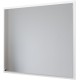 Зеркало Allen Brau Activity 80 1.340027.WM с подсветкой с сенсорным выключателем с подогревом цвет Белый матовый