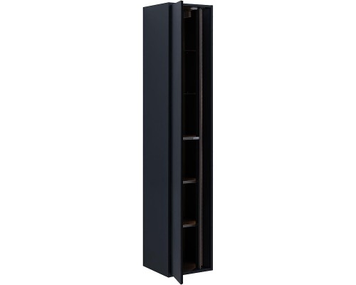 Шкаф пенал Allen Brau Activity 35 1.34002.AM подвесной цвет Антрацит матовый+Черный браш