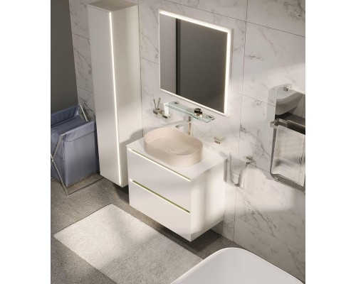 Шкаф пенал Allen Brau Activity 35 1.34008.AM подвесной цвет Антрацит матовый+Олива браш