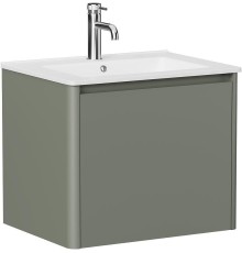 Тумба под раковину Allen Brau Gravity 60 1.370012.CGM подвесная цвет Олива матовый