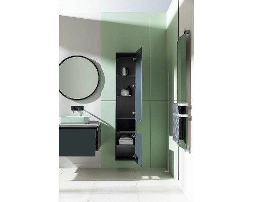 Шкаф пенал Allen Brau Infinity 35 R 1.21009.AM подвесной Антрацит матовый