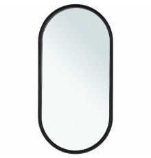 Зеркало Allen Brau Infinity 50 1.21016.BL с подсветкой Черное с сенсорным выключателем