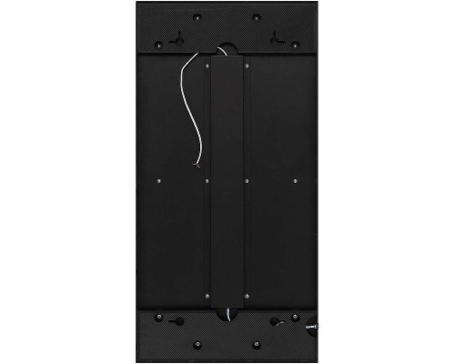 Зеркало Allen Brau Infinity 50 1.21021.BL с подсветкой Черное с сенсорным выключателем