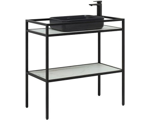 Консоль под раковину Allen Brau Liberty 90 1.33004.BB Черный браш