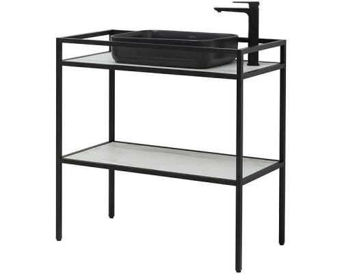 Консоль под раковину Allen Brau Liberty 90 1.33004.BB Черный браш