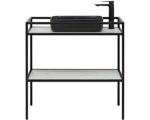 Консоль под раковину Allen Brau Liberty 90 1.33004.BB Черный браш