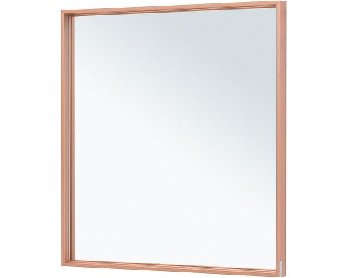 Зеркало Allen Brau Liberty 80 1.330014.60 с подсветкой Медь браш с сенсорным выключателем
