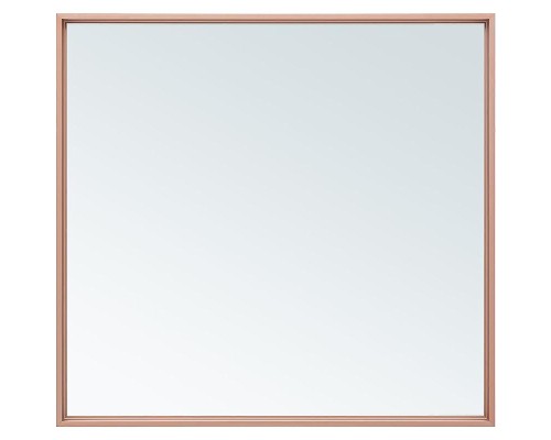 Зеркало Allen Brau Liberty 90 1.330015.60 с подсветкой Медь браш с сенсорным выключателем