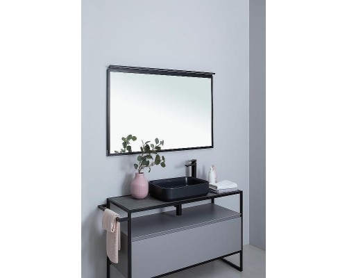 Зеркало Allen Brau Priority 120 1.31018.BB с подсветкой Черный браш