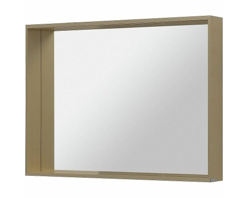 Зеркало Allen Brau Reality 100 1.32020.03 с подсветкой Латунь браш с сенсорным выключателем