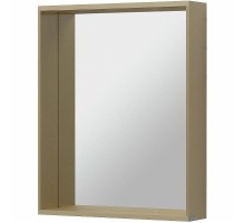Зеркало Allen Brau Reality 60 1.32016.03 с подсветкой Латунь браш с сенсорным выключателем