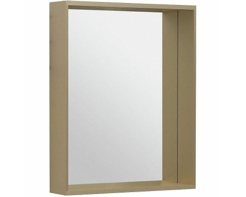 Зеркало Allen Brau Reality 60 1.32016.03 с подсветкой Латунь браш с сенсорным выключателем