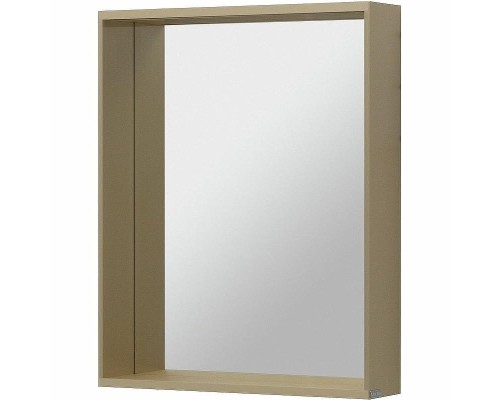 Зеркало Allen Brau Reality 60 1.32016.03 с подсветкой Латунь браш с сенсорным выключателем