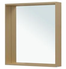 Зеркало Allen Brau Reality 70 1.32017.03 с подсветкой Латунь браш с сенсорным выключателем