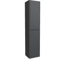 Шкаф пенал Aquanet Эмбер 35 330472 подвесной Черный матовый