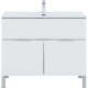 Комплект мебели для ванной Aquanet Алвита New 100 274184 Белый матовый
