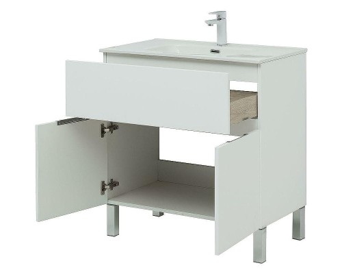 Комплект мебели для ванной Aquanet Алвита New 80 274213 Белый матовый