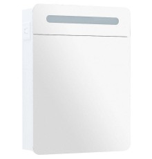 Зеркальный шкаф Aquanet Лукка 60 178954 с подсветкой Белый глянцевый