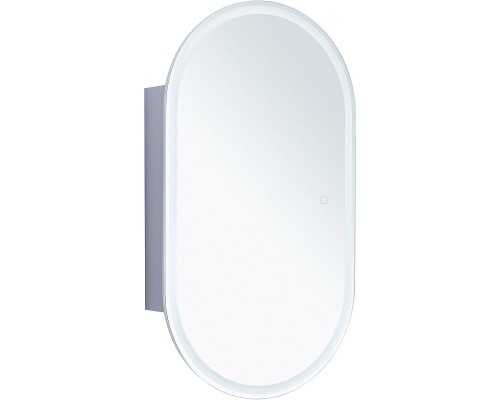 Зеркальный шкаф Aquanet Монте 50 344787 с подсветкой Белый