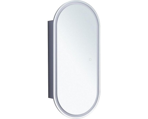 Зеркальный шкаф Aquanet Монте 40 344786 с подсветкой Белый