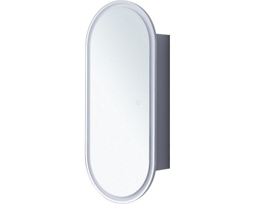 Зеркальный шкаф Aquanet Монте 40 344786 с подсветкой Белый