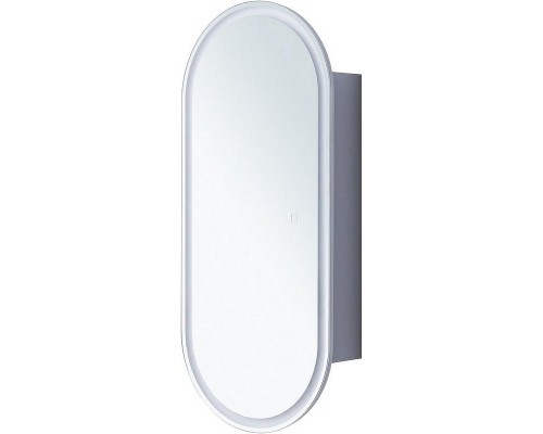 Зеркальный шкаф Aquanet Монте 40 344786 с подсветкой Белый