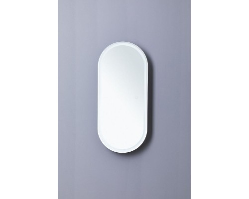 Зеркальный шкаф Aquanet Монте 40 344786 с подсветкой Белый