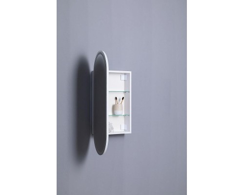 Зеркальный шкаф Aquanet Монте 40 344786 с подсветкой Белый