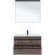 Комплект мебели для ванной Aquanet Lino 90 271958 подвесной Дуб Веллингтон