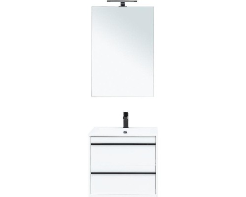 Комплект мебели для ванной Aquanet Lino 60 271951 подвесной Белый матовый