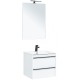 Комплект мебели для ванной Aquanet Lino 60 271951 подвесной Белый матовый