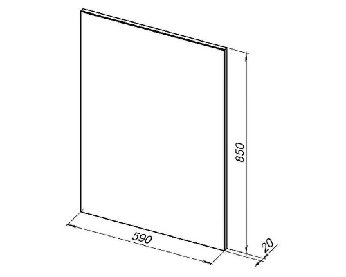Комплект мебели для ванной Aquanet Lino 60 271951 подвесной Белый матовый