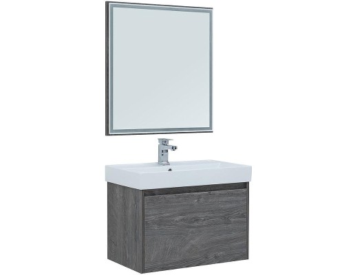 Комплект мебели для ванной Aquanet Nova Lite 75 242295 подвесной Дуб рошелье